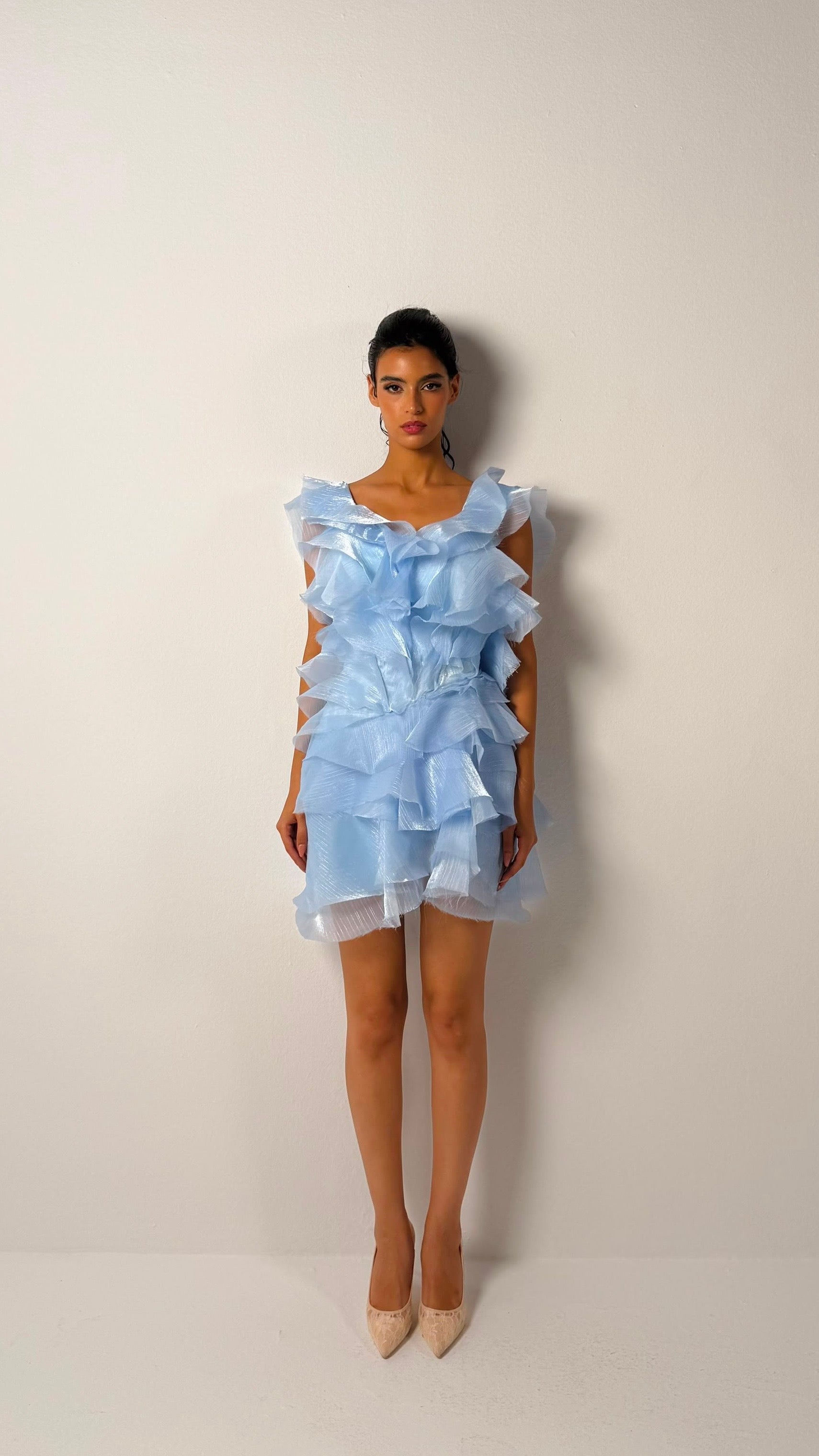 MINI ruffle dress