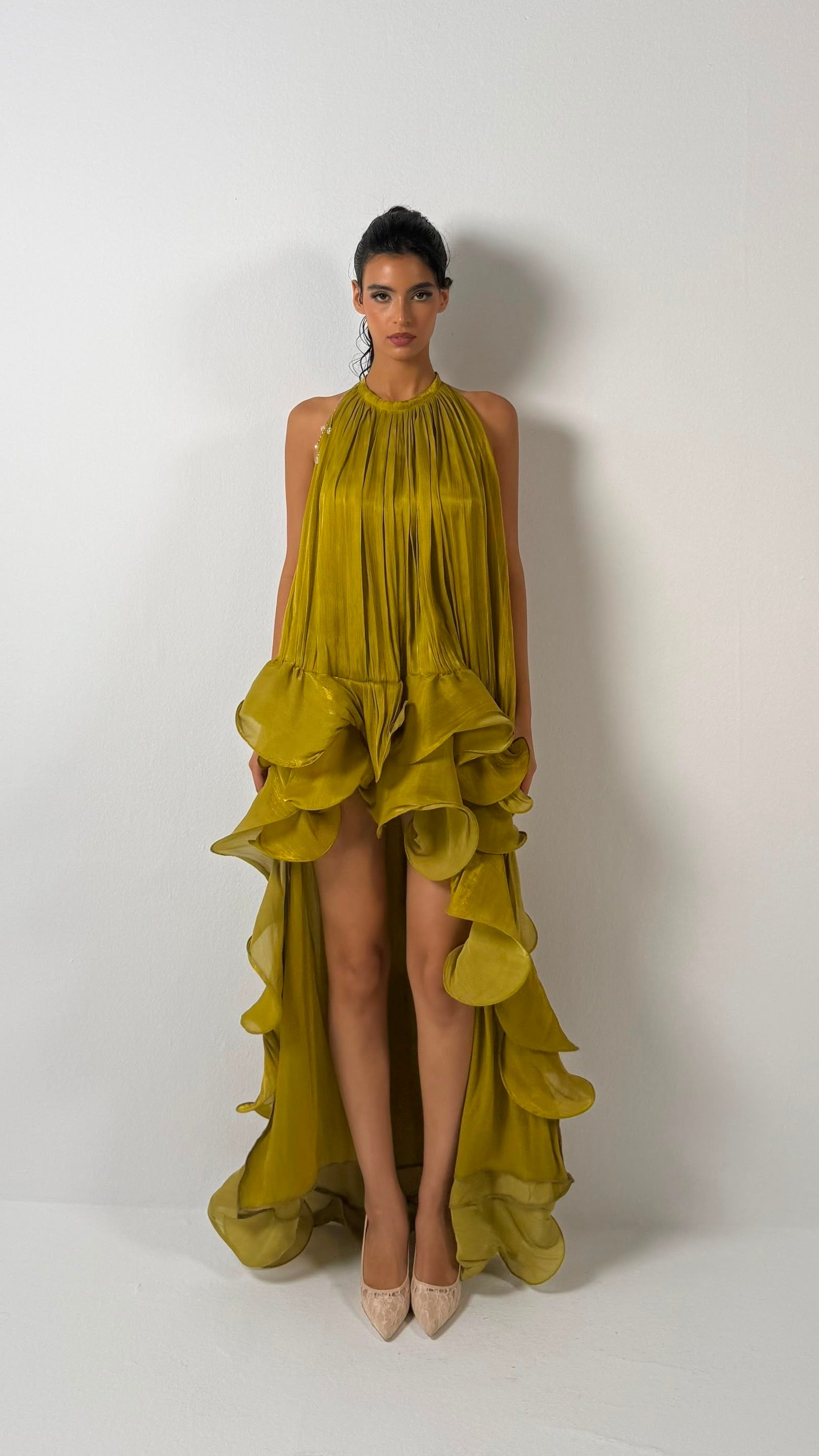 Layered Ruffle dress