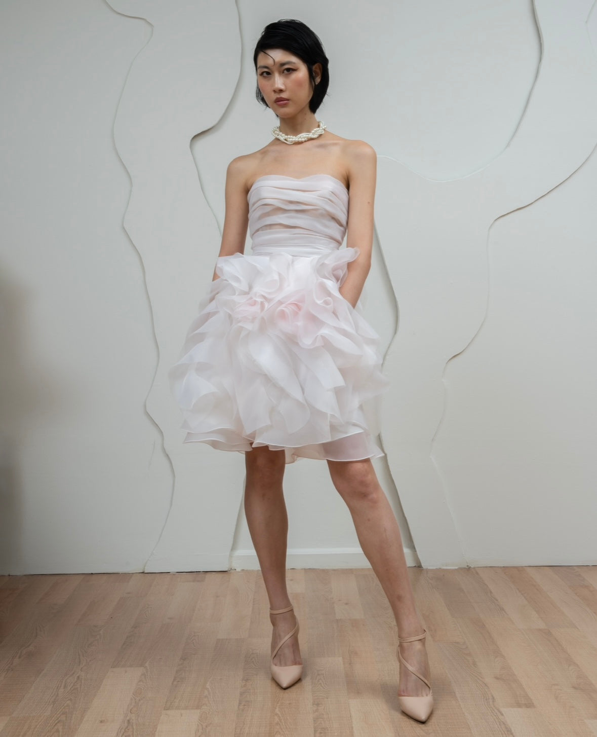 Soft Ruffled Dress