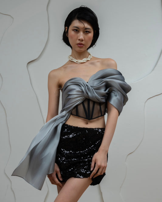Metallic Corset