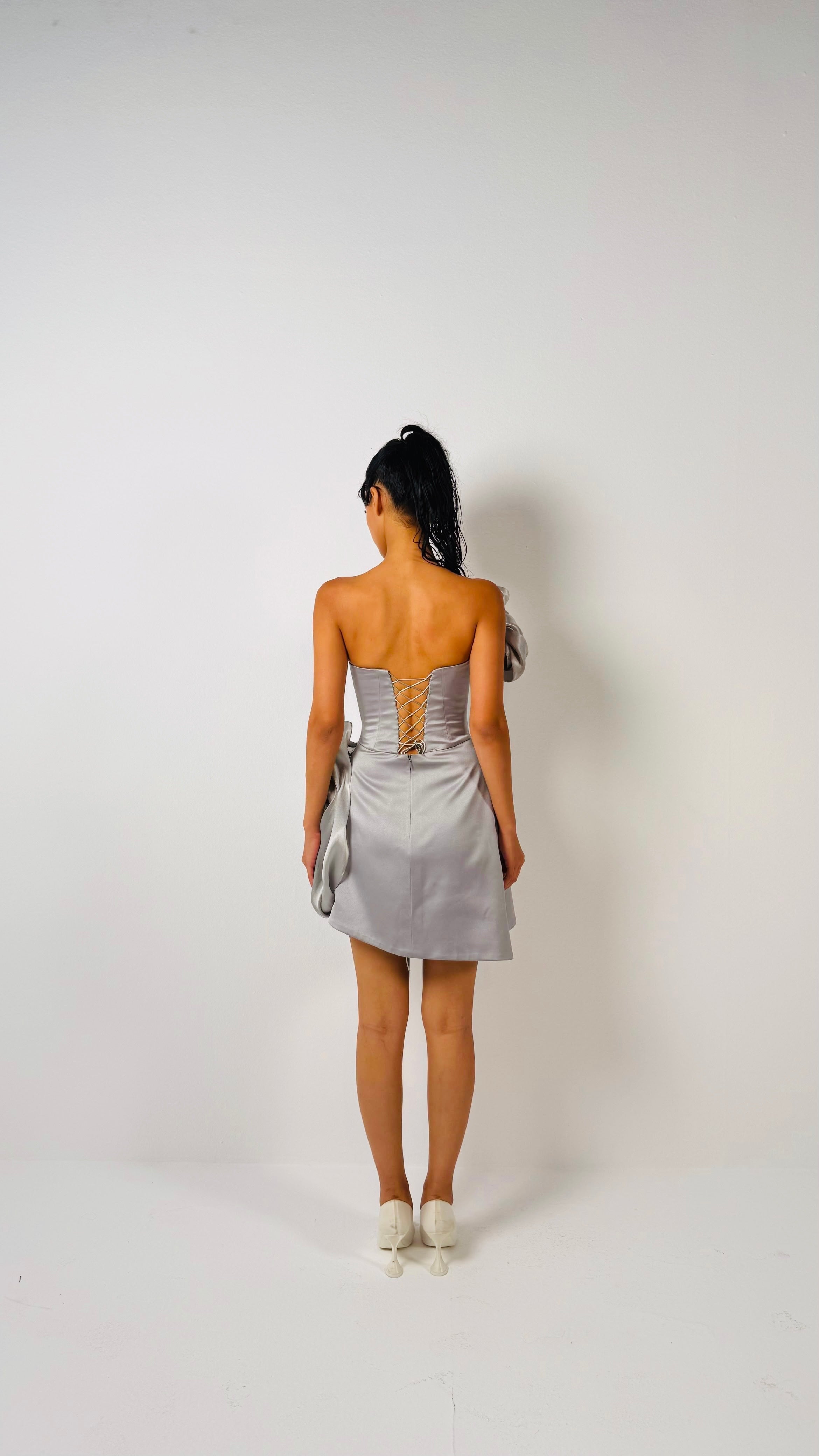 Asymmetrical Organza dress